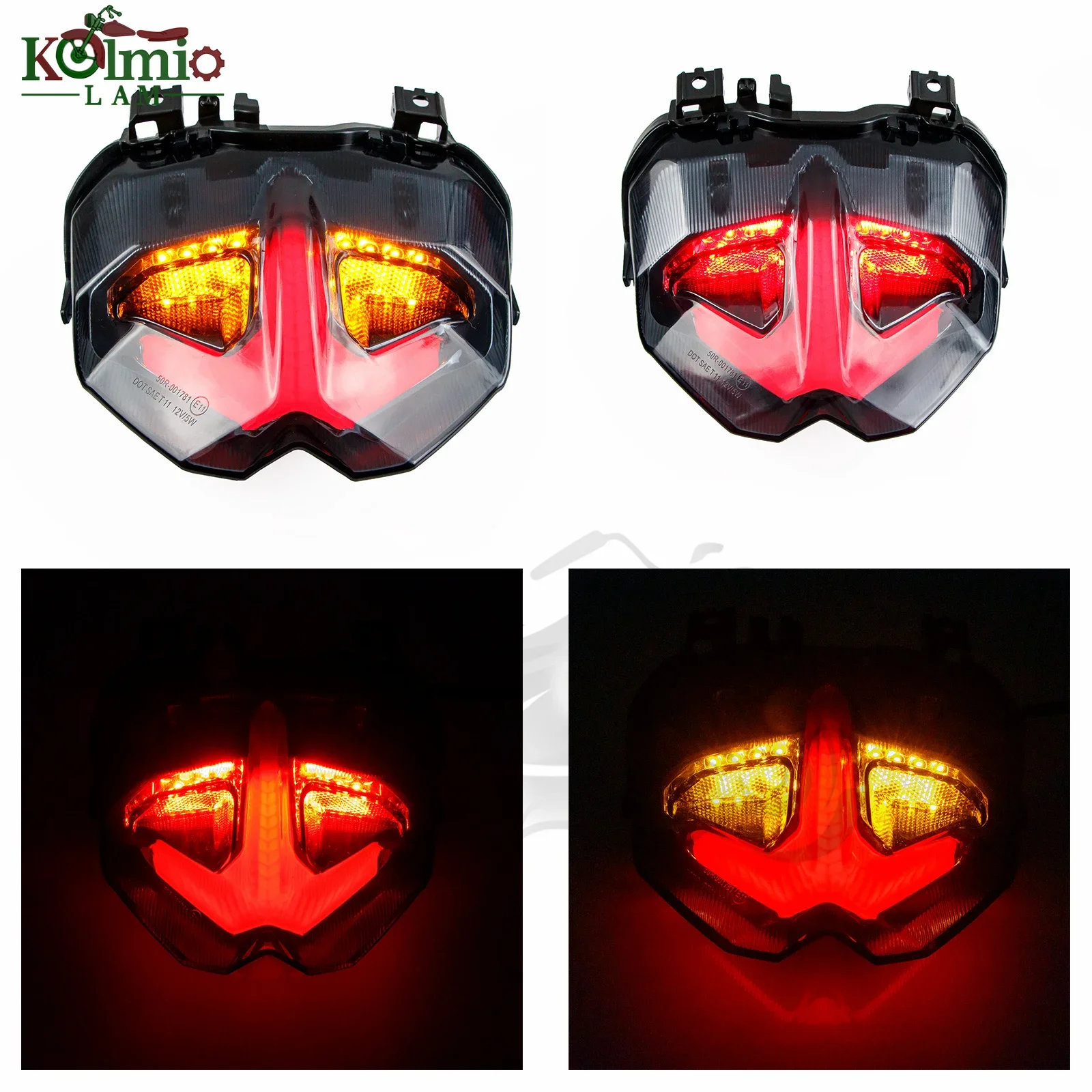 

Подходит для Yamaha 2021 2022 MT-09, встроенный задний указатель поворота, задний фонарь, светодиодный задний фонарь MT09 MT 09, мотоцикл