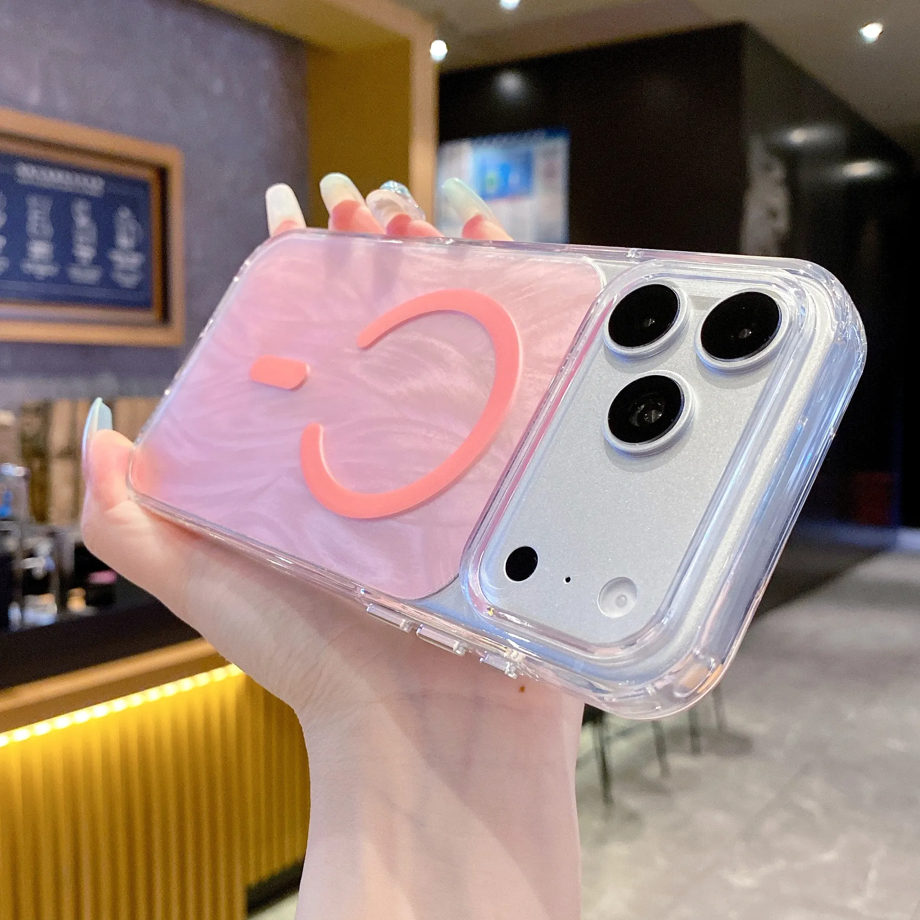 

New Glitter Case For iPhone 15 16 17 16 For iPhone 12 13 14 Magnetic Cover Shockproof Wireless Charging Cover Pro Max Plus