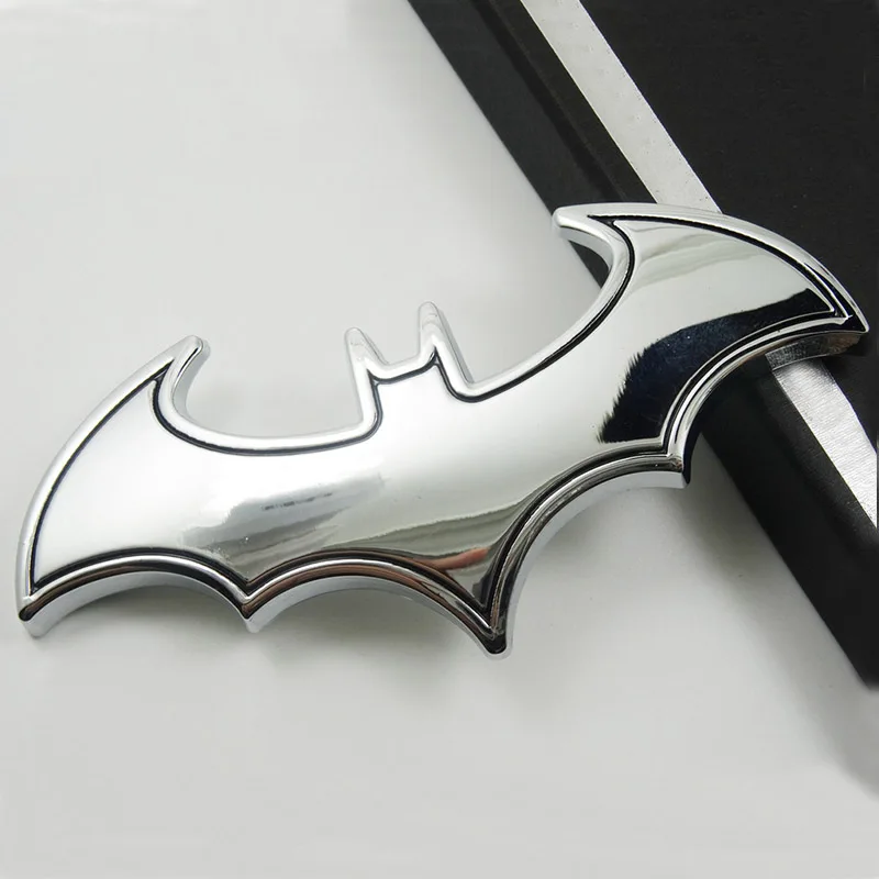 

Metal 3D Bat Stickers Auto Car Logo Cartoon Bat Sticker Metal Badge Emblem Tail Decal Motorcycle Car Accessories
