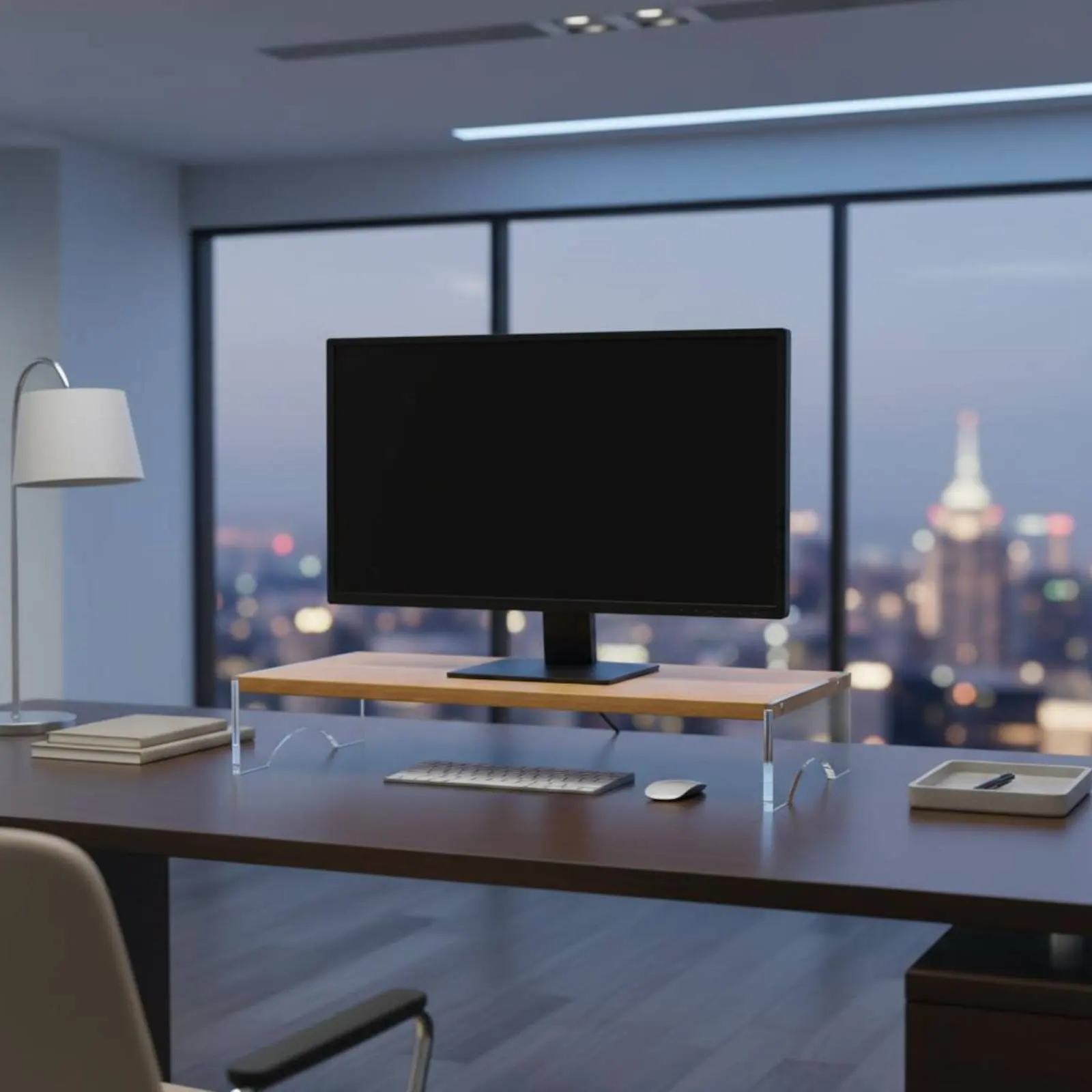 acrylic-computer-screen-stand-space-saving-monitor-riser-with-storage-computer-screen-riser-with-storage-multi-functional