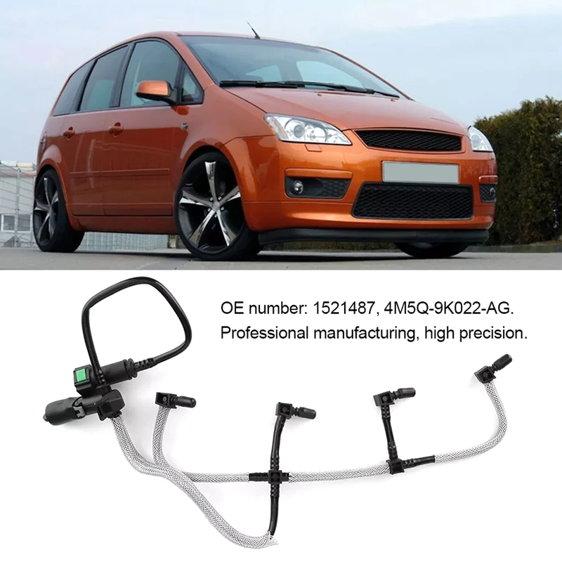 Fuel Return Leak Hose Pipe Line Diesel Injector Hose For Ford Transit 1.8 TDCI Mondeo Focus 4M5Q9K022AG 1521487