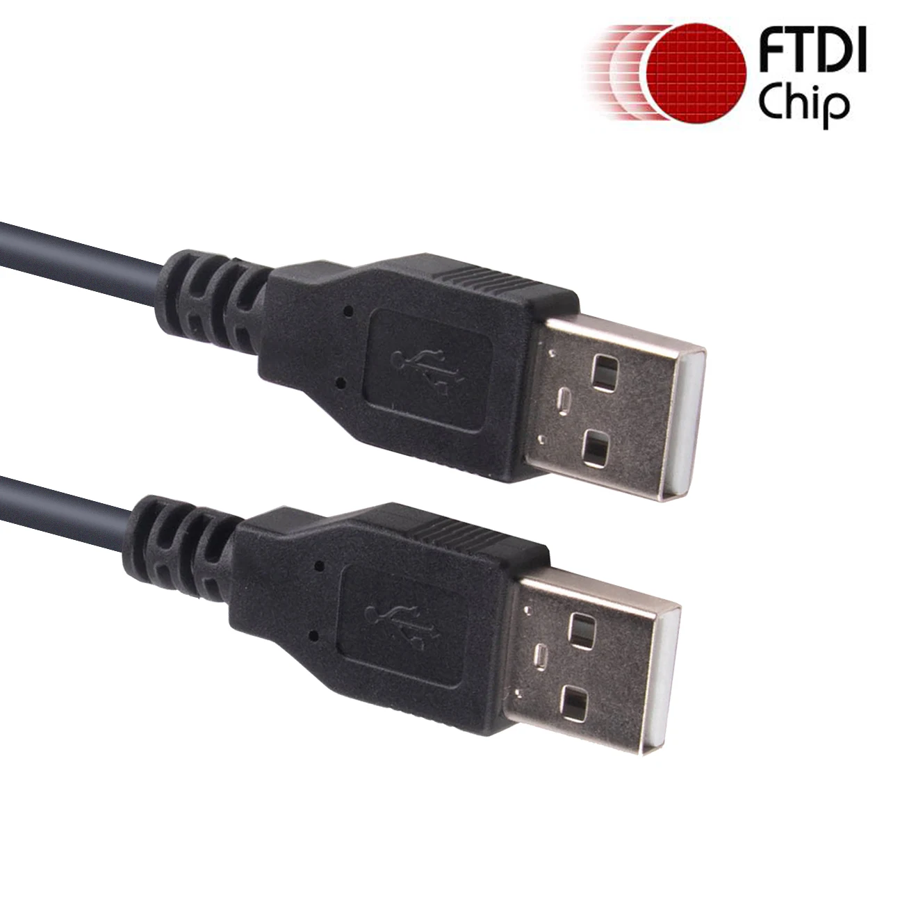 

USB to USB Null Modem Rollover Cable ,PC to PC Bridge Link Comnunicate Cable FTDI