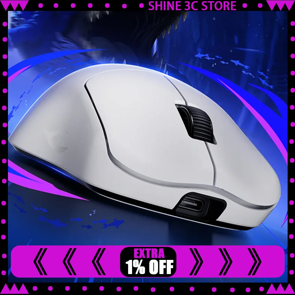 

RAWM LEVIATHAN V4 Gaming Mouse PAW3950 E-sport Sensor Nodic54 Flagship Master Chip 20000FPS Accuracy Tracking 8k Low Latency