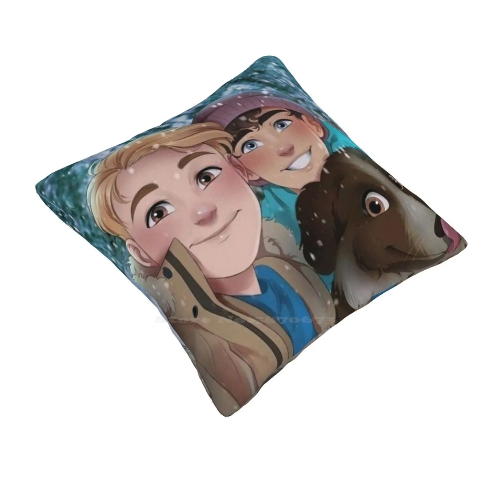 Precious Moments Pillows Case Bedroom Home Decoration Nick Nelson Alice Oseman Solitaire Imogen John Tori Issac Graphic Novel