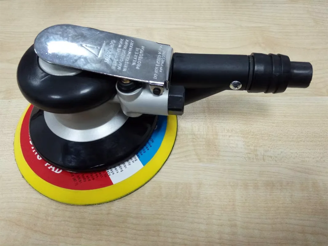 6 inch air sander with vacuum 150mm pneumatic sander 6
