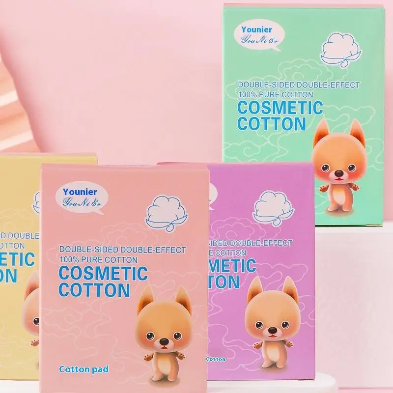 50/100PCS 얇은 면 패드 부드러운 면 스트레치 일회용 세안용 네일 폴리쉬 리무버 화장품 메이크업 도구