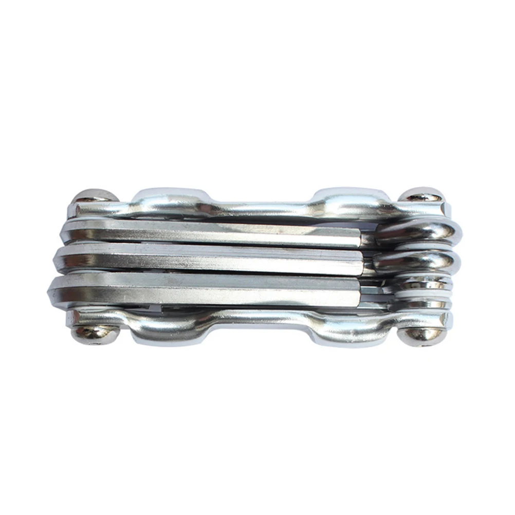 

7 in 1 Multifunction Bike Repair Tool Kit Durable Repair Tools Screwdriver Wrenches for Mountain Road Foldable Bikes