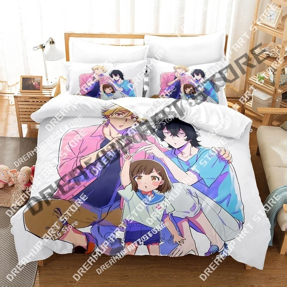 3D Print Buddy Daddies Bedding Set Single Twin Full Queen King Size Bed Set Adult Kid Bedroom Duvetcover Sets Kawaii Bed