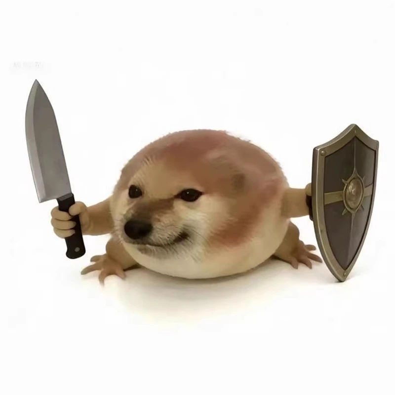 

Забавная плюшевая подушка-щенок с мемом, абстрактным лицом и забавной мордочкой, милая подушка-обнимашка для дома, дивана, декора, подарок для подростков, пар, на праздники