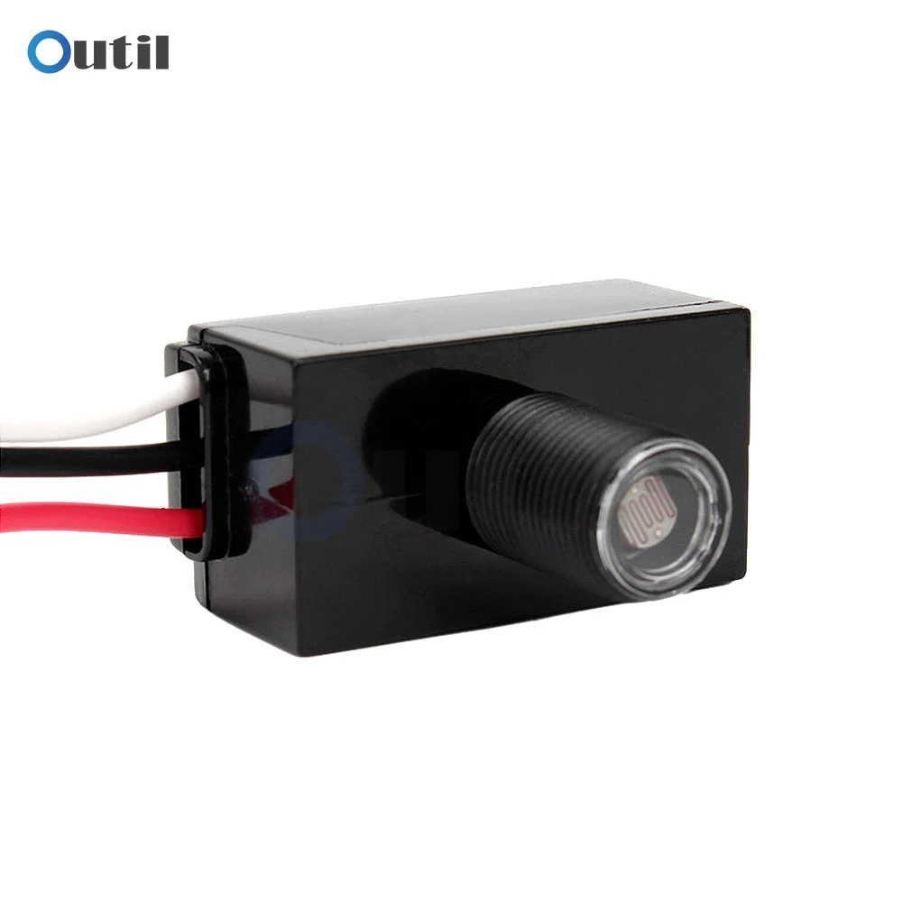 

AC 110V-240V Waterproof Sensitive Auto Photo Light Sensitive Switch On/Off Photocell Adjustable Light Sense LED Switch Sensor