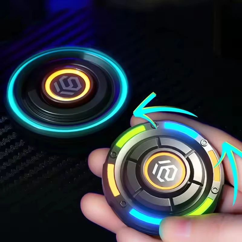磁気フィンガースピナー EDC メタルフィジェットプッシュスライドトイ ストレス解消 ADHD 自閉症 集中ツール 大人＆子供向けフィジェットトイ