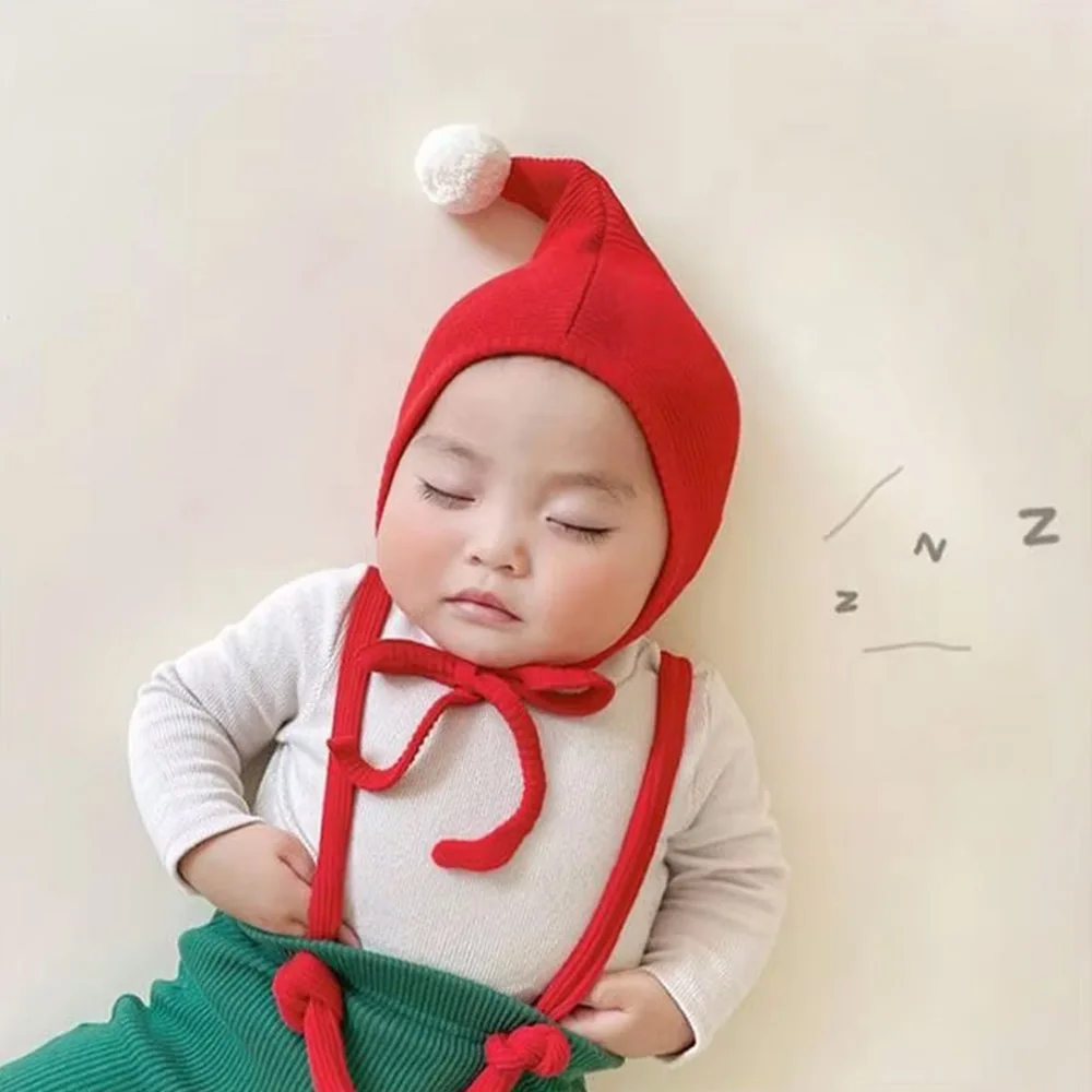 Weihnachten Niño Cosplay Strampler Enfant Rot-Brauner Bodysuit Outfit Säugling Enfants Weihnachtsmann-Kostüm 2026 – Detail 5