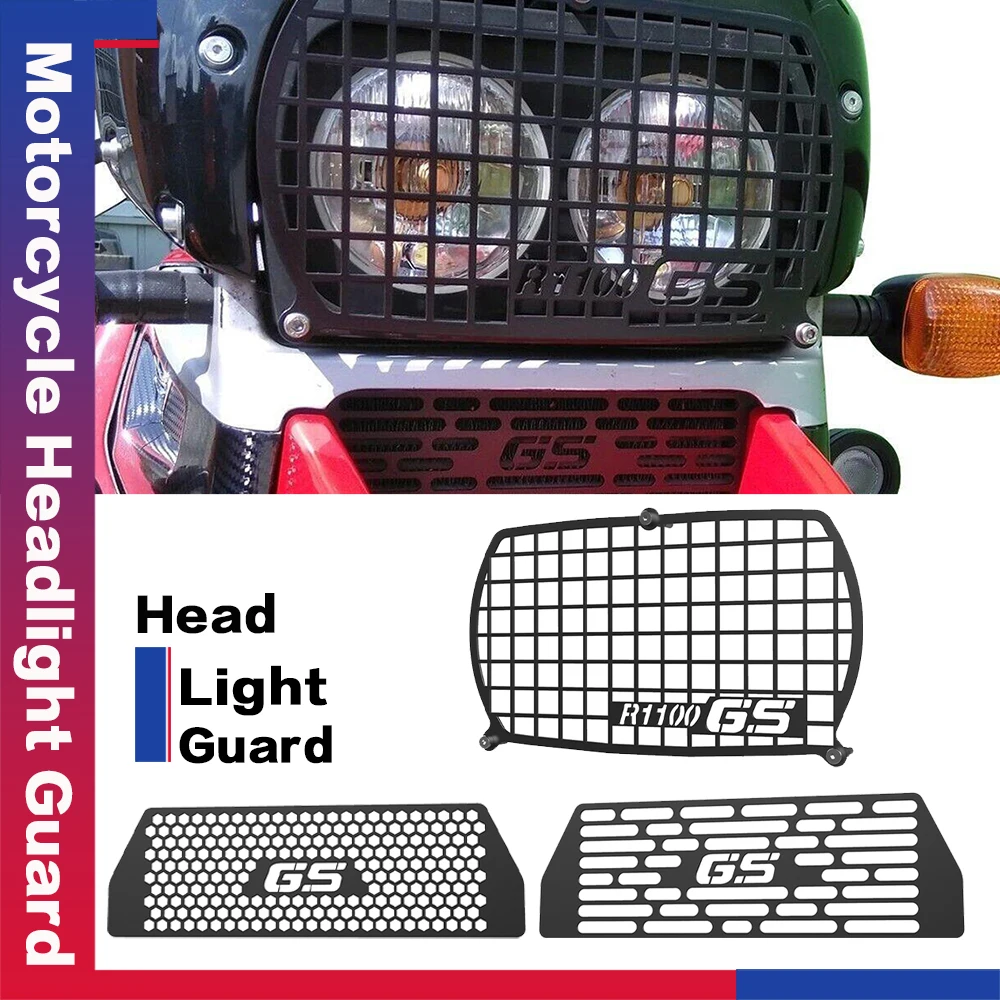 

2023 Motorbike Headlight Guard Grille Protector Cover Radiator Cooler Protective Grilles Set FOR BMW R 1100 GS R1100GS 1994-1999