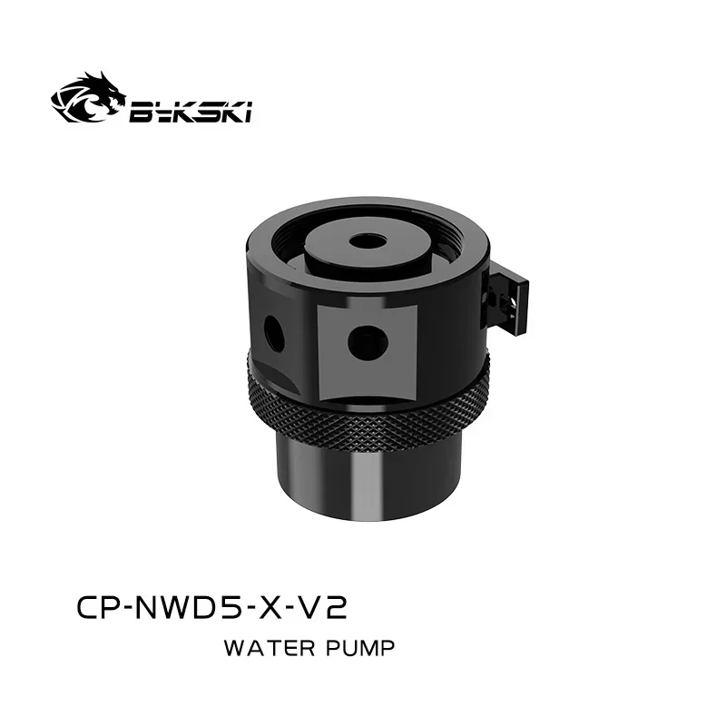 Bykski PWM Automatic Speed D5 Pump Max 4800RPM DC12V 18W Water Cooling System Maximum Flow Lift 3 Meters 1100L/H