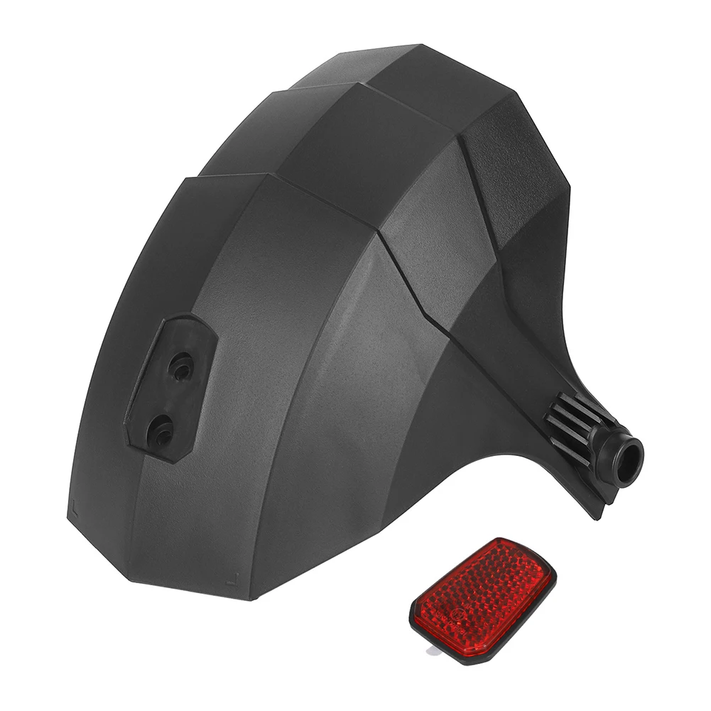 سكوتر كهربائي واقي الطين الخلفي مع حزام عاكس ل Kukirin G3/G4 سكوتر كهربائي غطاء واقي الطين للعجلة الخلفية