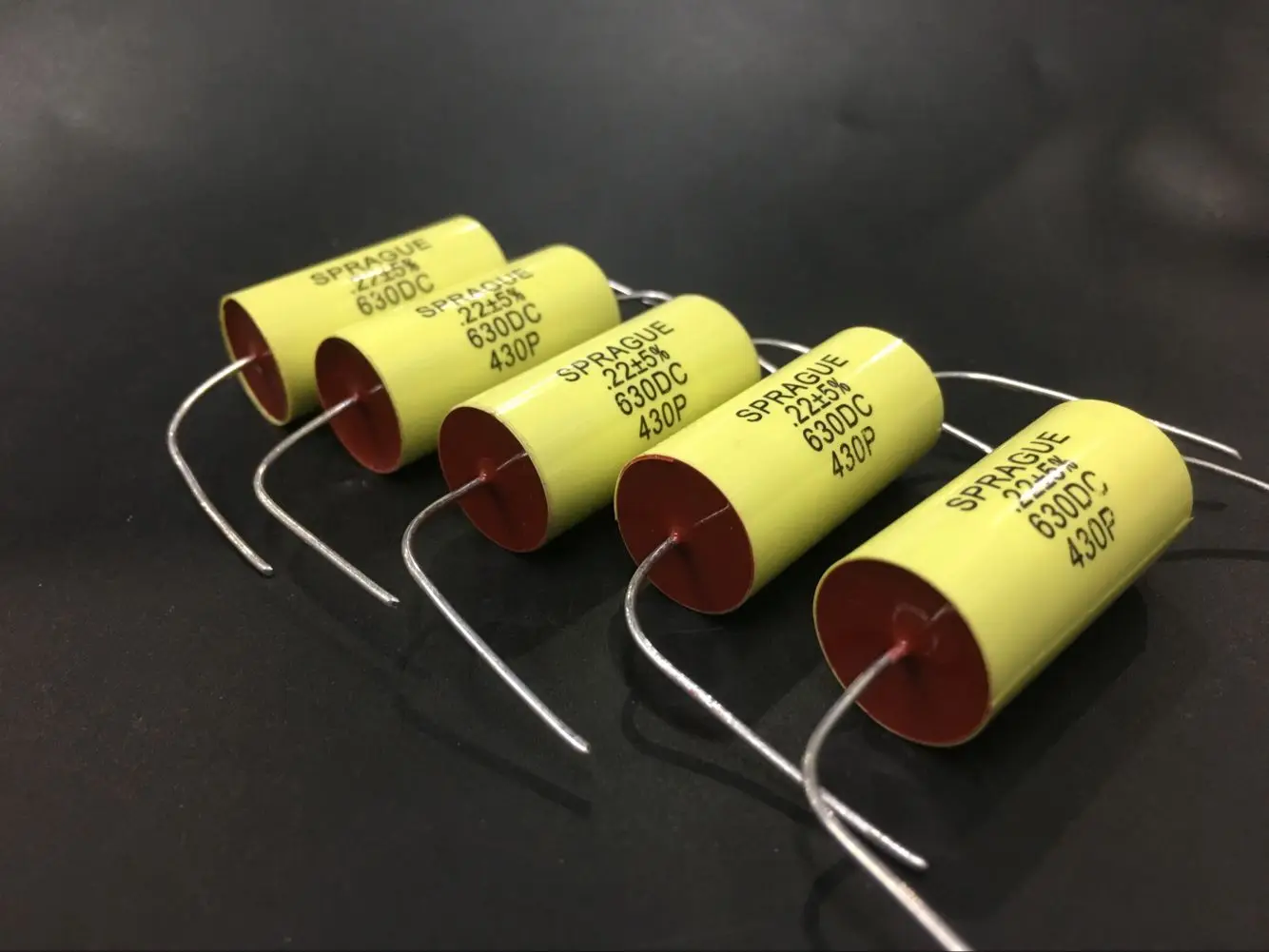 New original 430P series valve preamplifier coupling capacitors: 630V, 0.22UF, 0.47UF, 1UF, 0.1UF