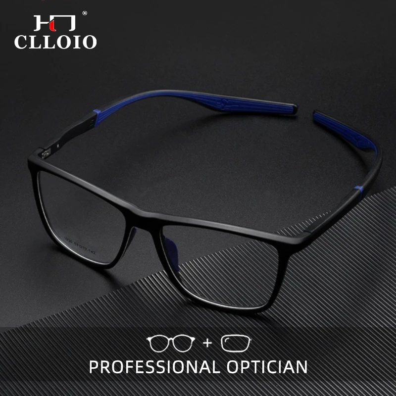 

CLLOIO Comfortable Ultralight Sporty Myopia Glasses For Tennis Basketball Cycling Men Progressive Prescription Reading Glasses