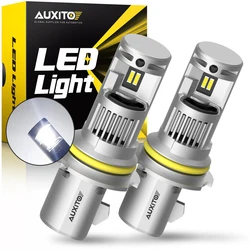 AUXITO 9004 LED 360 Bulb Hi/Lo Canbus for Altas Y Bajas Toyota Auirs Tercel Navi HB1 Turbo LED Headlight Error Free Ultra Bright