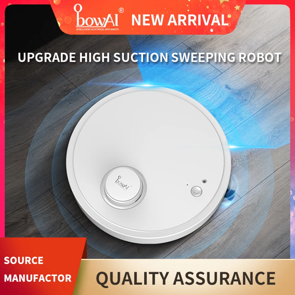 Intelligent Sweeping Robot Vacuum Cleaner Automatic Induction Sweeper Dry And Wet Dual-Use Powerful Cleaning Long Battery Life