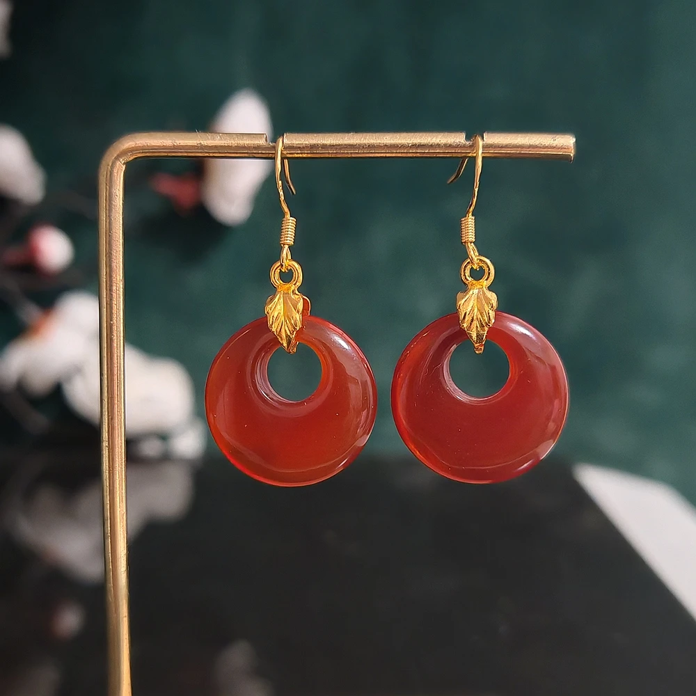 

SHXI Women's Earrings Woman 925 Silver Jewelry Bags Rhinestones Hoop 2025​