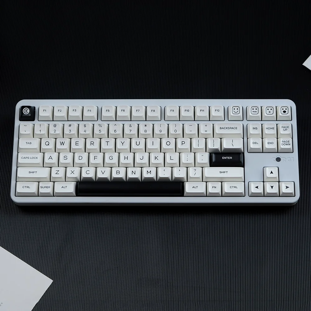 Keyboard Gaming Black - 160 Keys BOW GMK Mechanical Keyboard