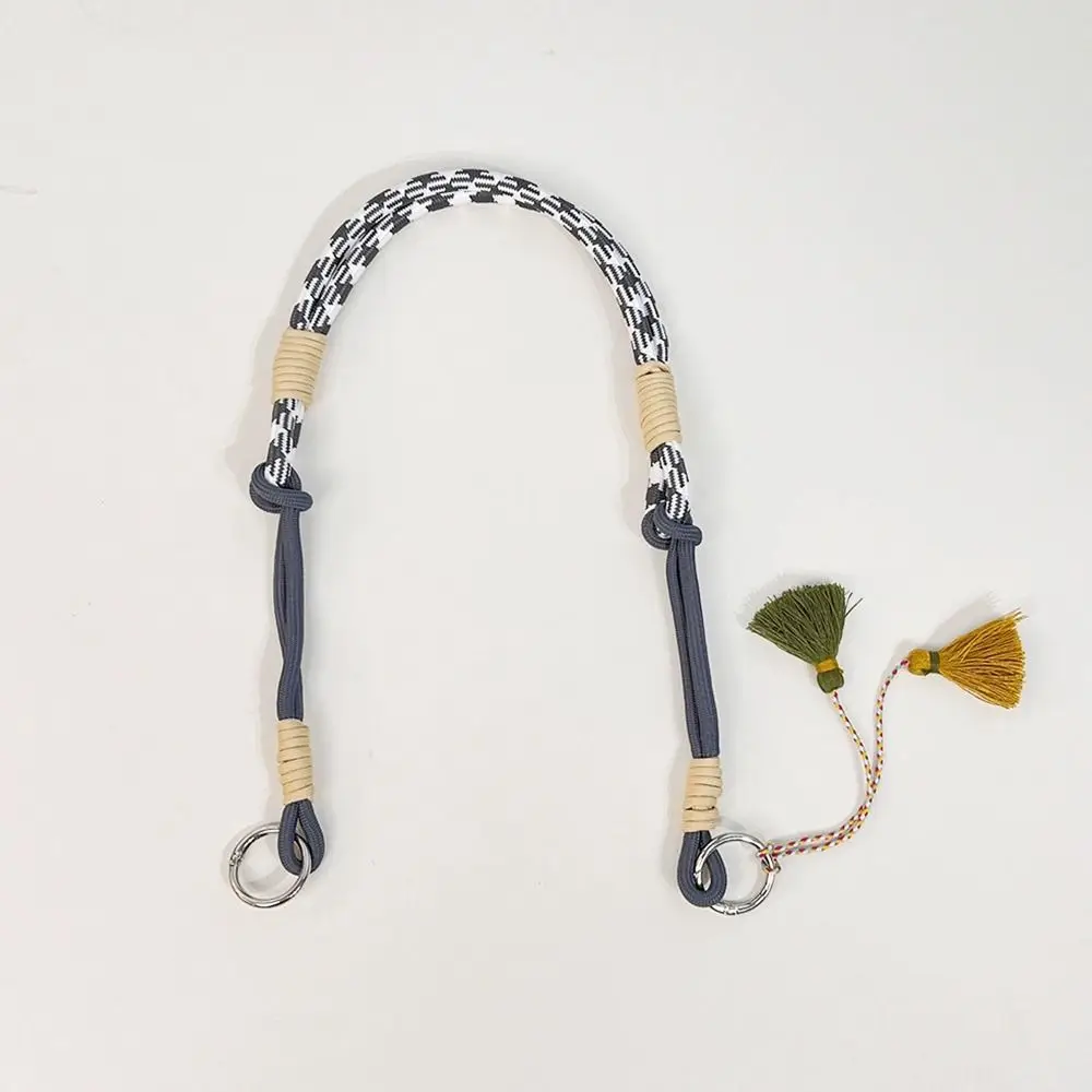 

1.5m Colorful Tassels Chain Shopping Bag Shoulder Strap Replacement Multifunctional Eco Friendly Handbag Bag Nylon Belt