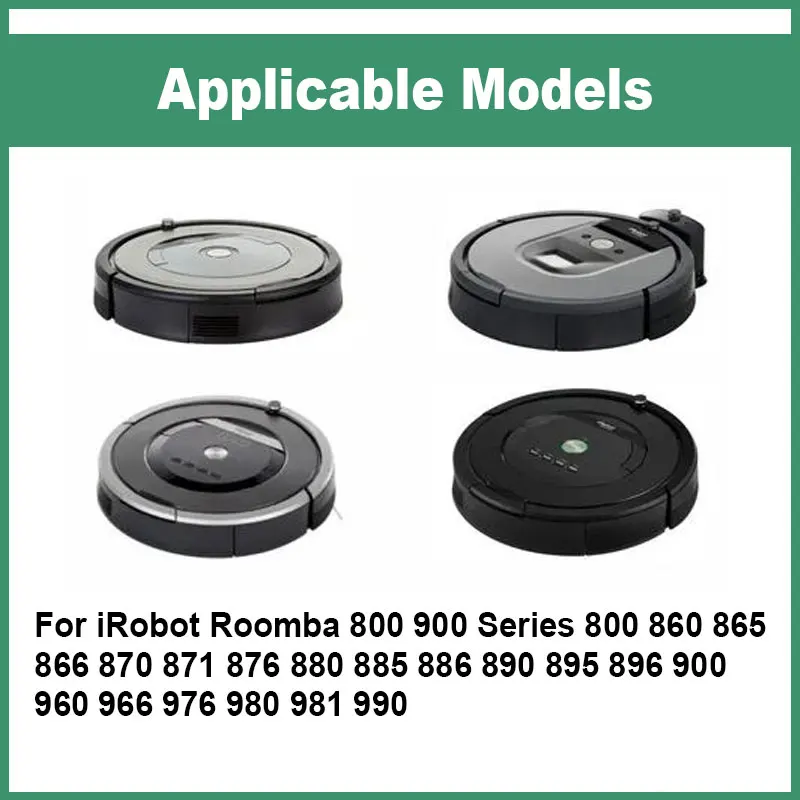 For iRobot Roomba 800 900 Series 860 870 880 890 960 980 990 Robot Vacuum Cleaner Parts Accessories Main Brushes HEPA Filters