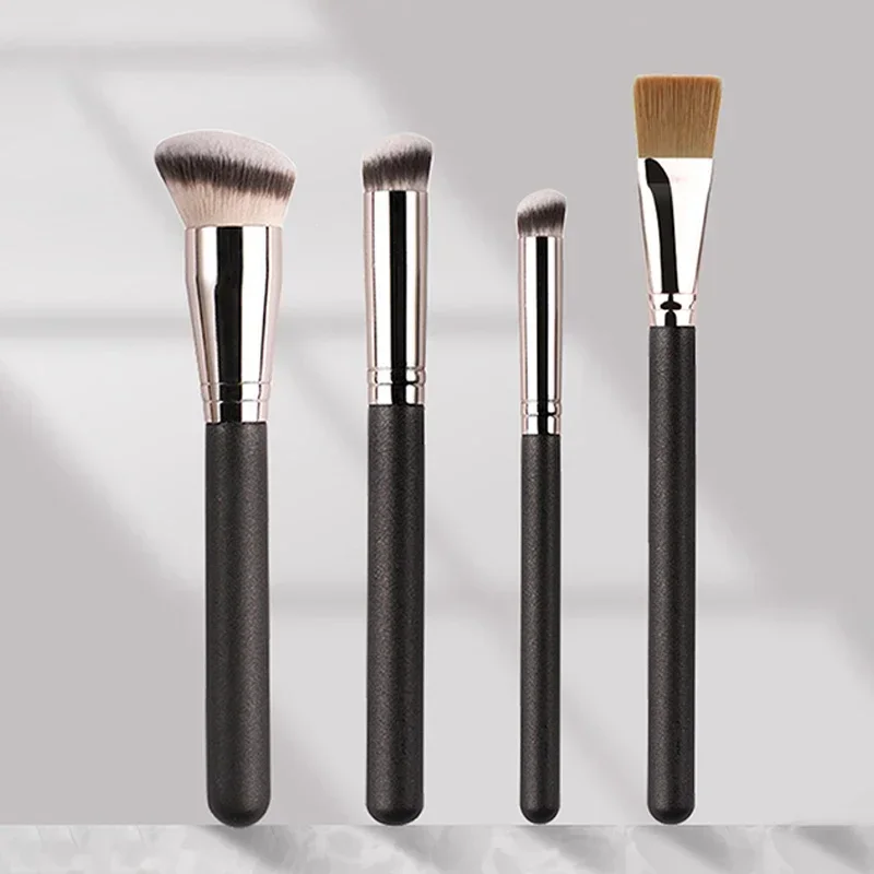 Makeup Brushes Foundation Concealer Angled Seamless Cover Synthetic Dark Circle Liquid Cream Cosmetics Contour Brush Beauty Tool