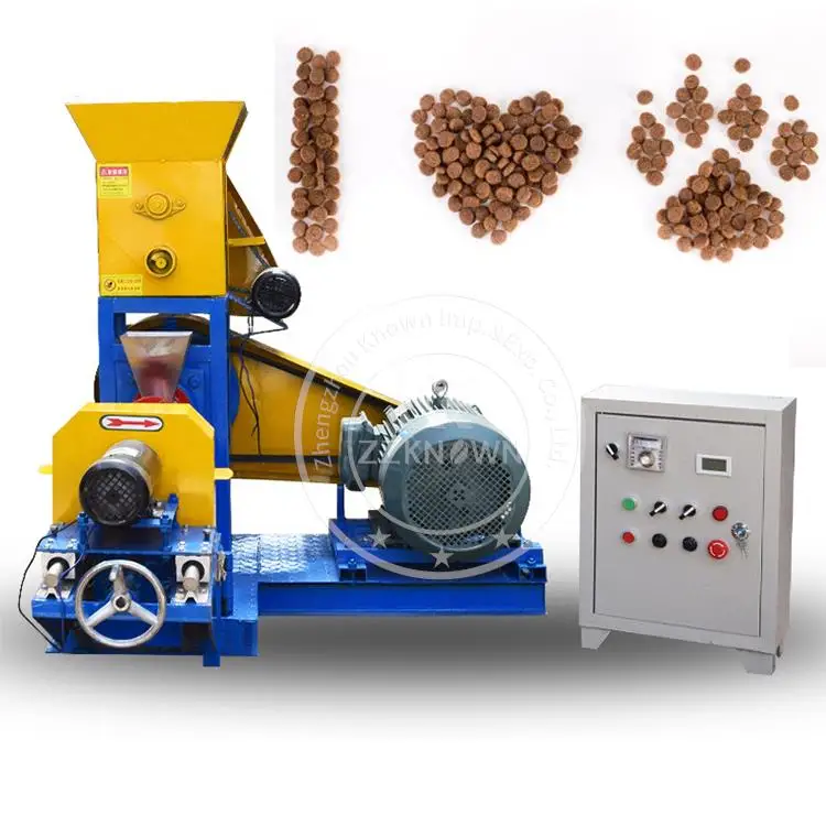 120kg/h Dog Food Making Machine Extruder For Pet Food Animal Feed Pellet Machine Feed Machine Pellet Making