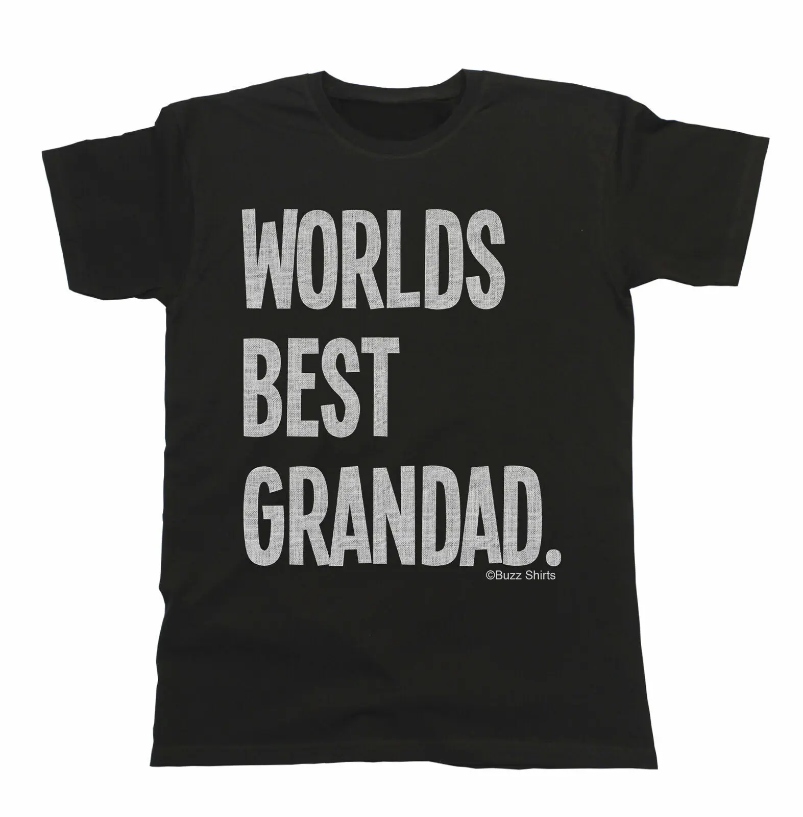 Worlds BEST GRANDAD Mens T-Shirt Birthday Eco Friendly Christmas Gift