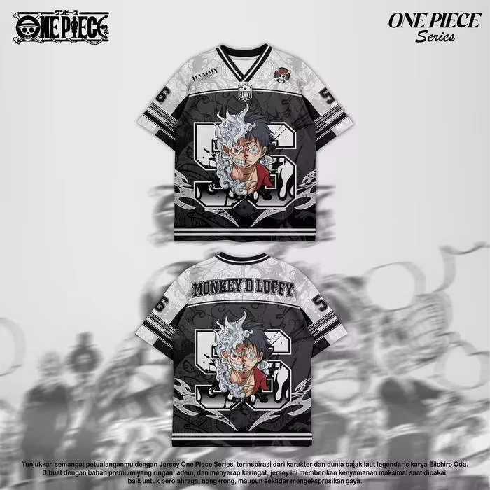 قطعة واحدة أنيمي سلسلة جيرسي الكورية نمط Kpop البيسبول الهوكي المعتاد موضة تي شيرت غير رسمي Y2k أنيمي اليومية للجنسين بلايز المحملة #3