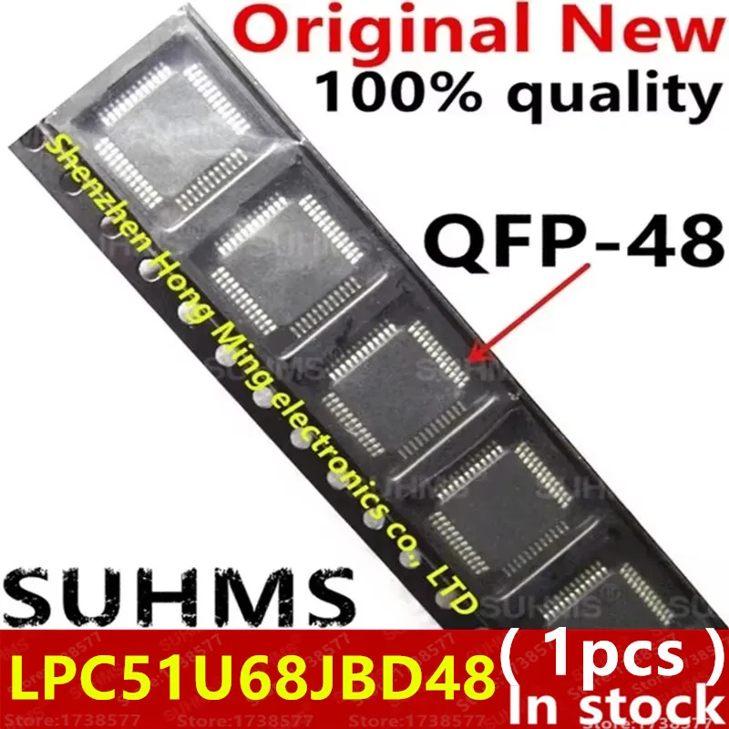 (1piece)100% New LPC51U68JBD48 LPC51U68 JBD48 QFP-48