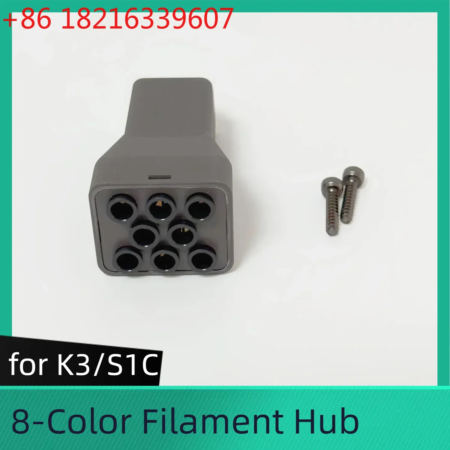 for S1C Kobra 3 8-Color Filament Hub Multi-color Print for Anycubic S1C Combo 3D Printer Accessories