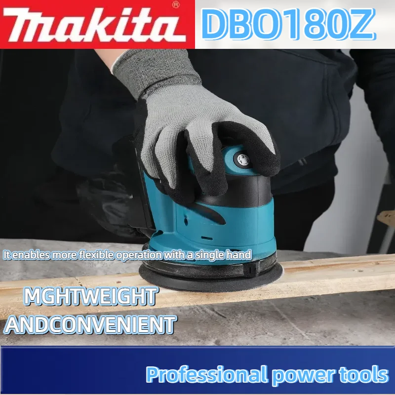 ماكيتا DBO180z ماكينة الصنفرة القابلة لإعادة الشحن ببطارية ليثيوم 18 فولت ماكينة تلميع النجارة مطحنة الرمل المعجون #3