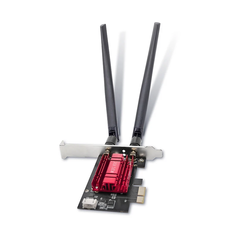 

New High Performance Ax1800 Wifi 6 Blue Tooth 5.3 PCIE Network Card Dual Band Wifi Adapter