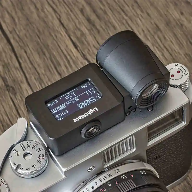 LightMate Area 2S 17° Camera Light Meter High Precision Digital Exposure Meter for Camera Photography