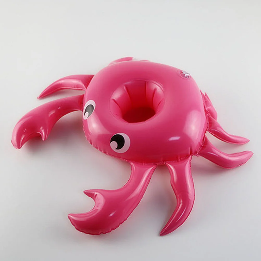 

SOIMISS 3Pcs Reusable Pool Cup Holders Inflatable Drink Float for Toys Kids Playset Decor