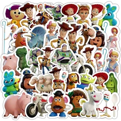 10/30/50pcs Cute Disney Cartoon Toy Story Stickers Buzz Lightyear Woody Anime Decal DIY Laptop Phone Scrapbook Sticker for Kids