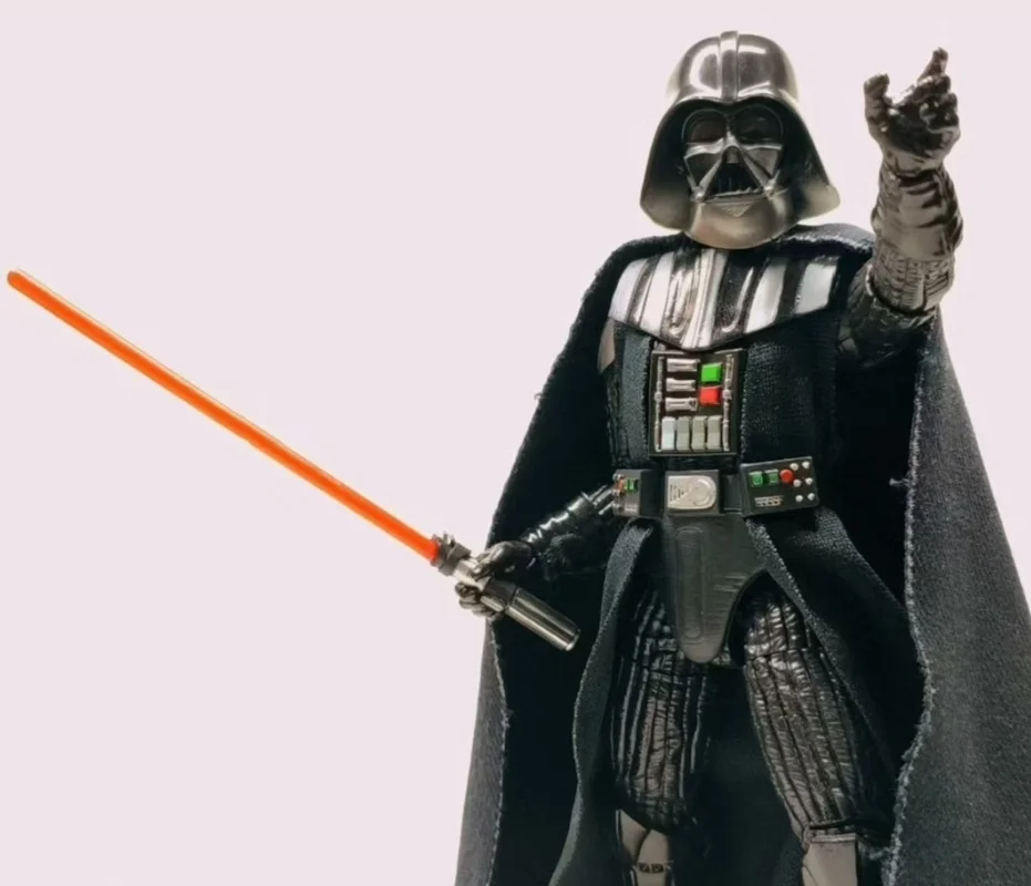 Neu Auf Lager 30 cm Wars Anime Figur Darth Vader Emittieren Licht Und Sound Action Figur Desktop Dekoration Weihnachten Überraschung Geschenke