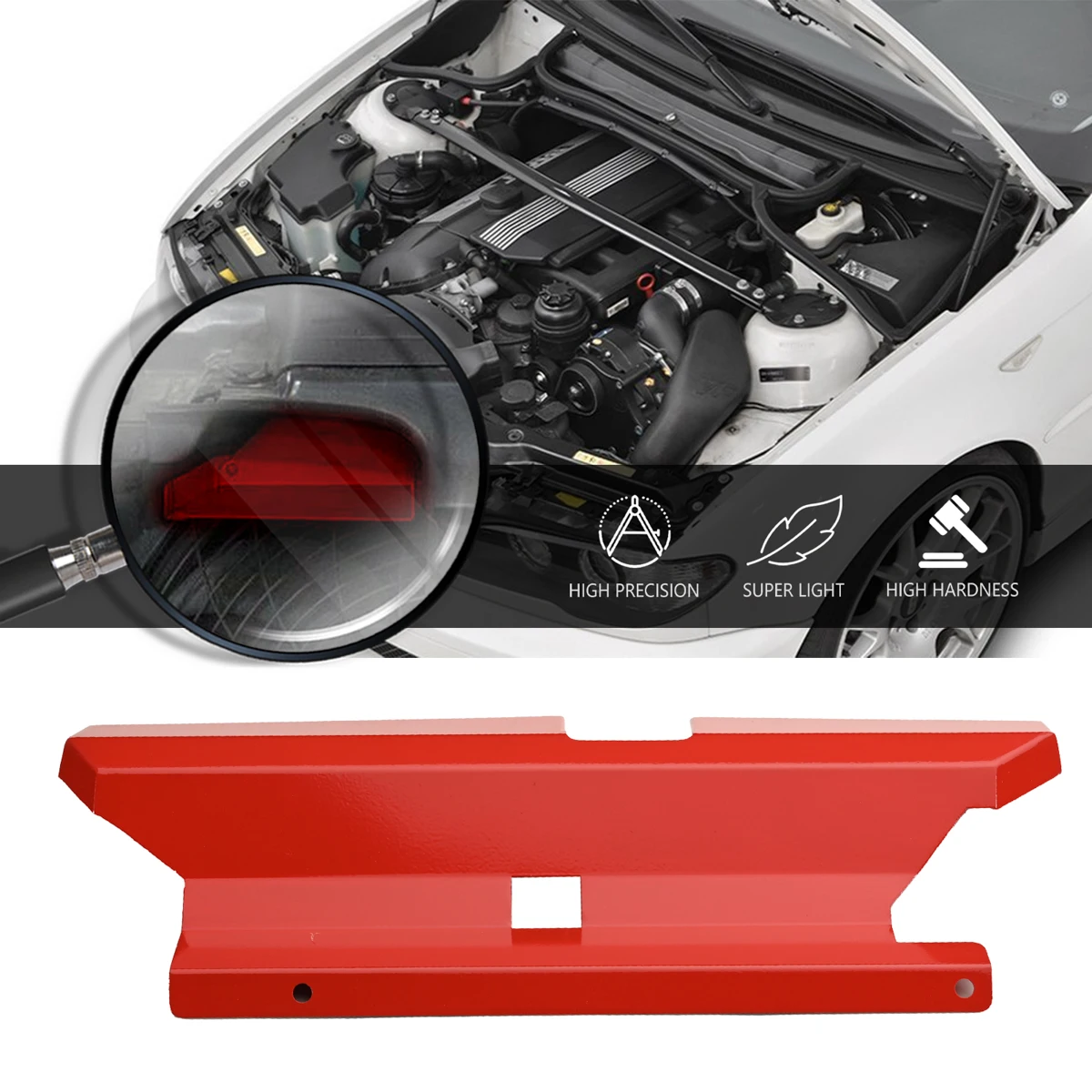 Dynamic Air Intake Scoop For BMW 323i 325i 328i 330i M52 M54 E46 M3 1999-2007 Accessory Auto Interior Parts