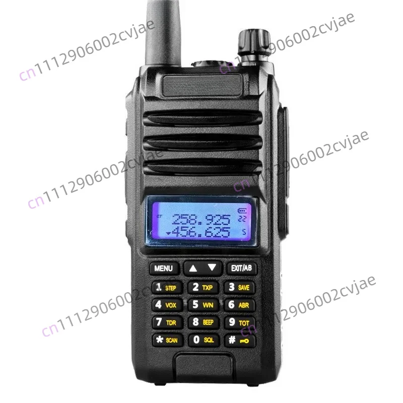 A58S Walkie Talkie IP67 Level Waterproof Dustproof T51 Dual Channel With Large Display Screen Button Portable Ham Rad