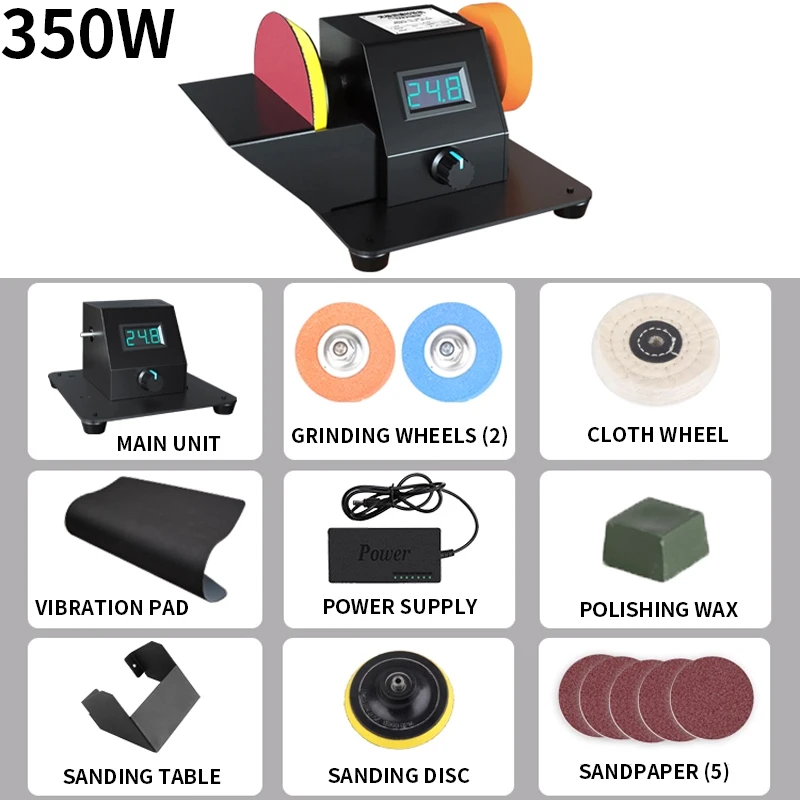 Household Micro Grinder, Electric Knife Sharpener, Small Sanding Machine, Table Saw, Mini Grinding and Polishing Machine
