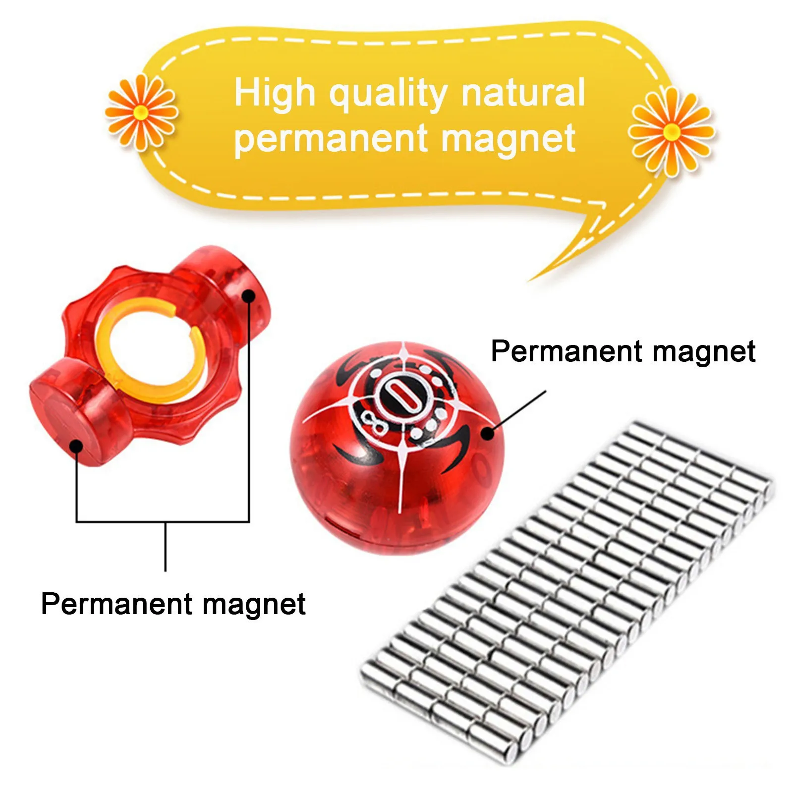 Brinquedos educativos de descompressão fingertip bola mágica indução bola magnética brinquedos educativos das crianças do estresse