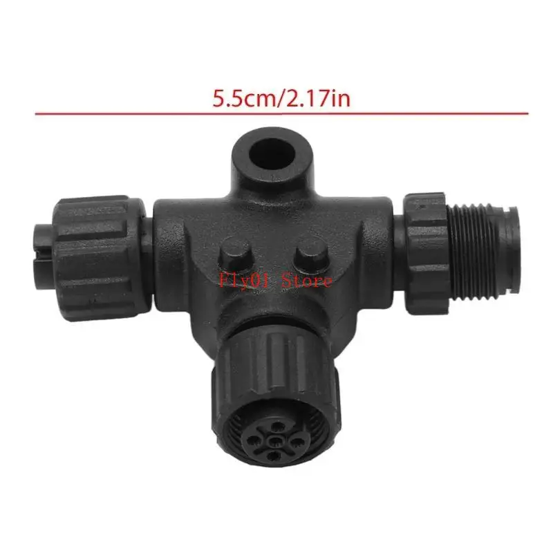 موصل معدات القوارب ABS & Metal Multiport T FOR MATSUTEC NMEA2000
