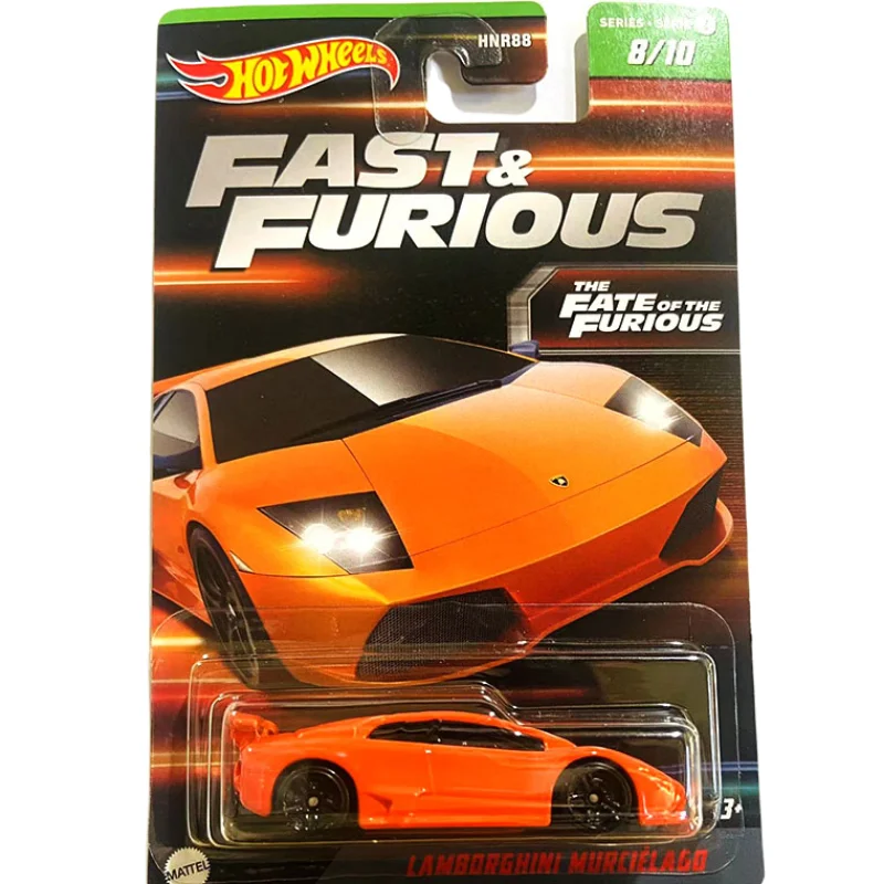 Hot Wheels 2023 Fast Furious Lamborghini Jeep Dodge Charge Chevy Toyota Nissan Jaguar Plymouth Toy Car Diecast Model Gift 1/64