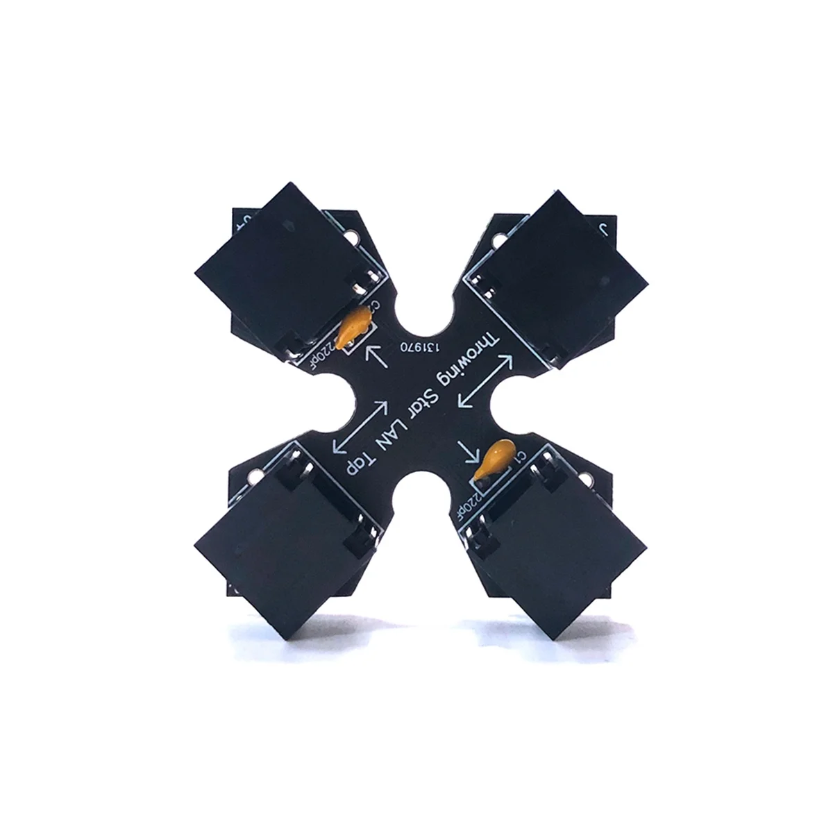 Throwing Star LAN Tap Network Packet Capture Module Replica Monitoring Ethernet Communication Passive Ethernet