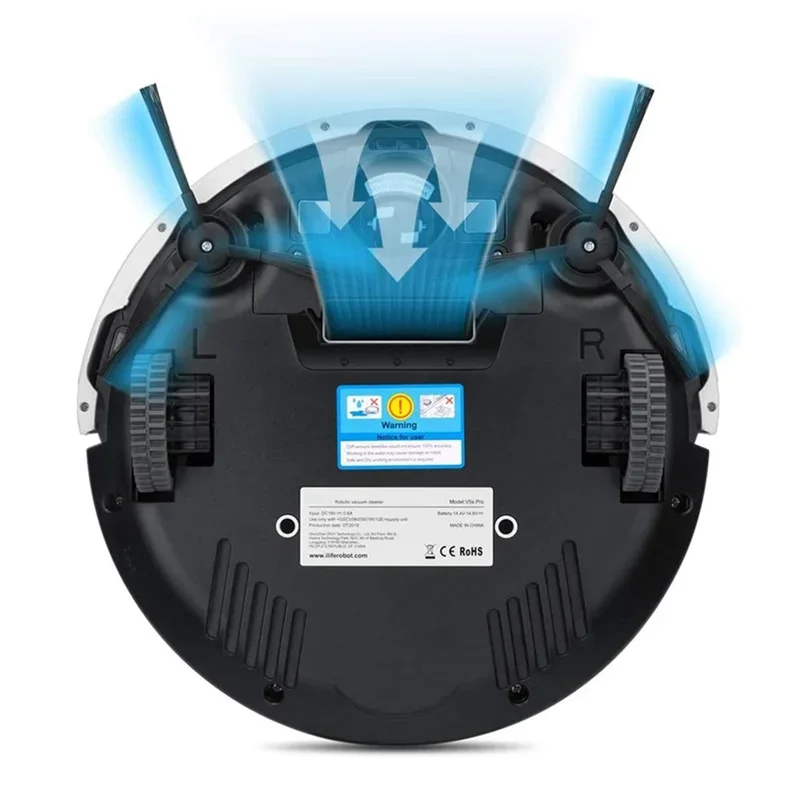 Motor de rueda para robot aspirador B13C para Ilife V3S Pro V5S Pro Ilife V50 V55, piezas para robot aspirador.