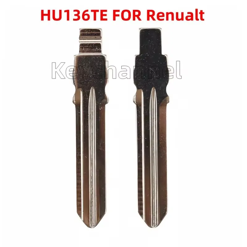 10/20pcs Car Key Blade HU136TE KD HU136 Blank Key for Renault Clio4 Duster Dacia Logan Twingo Nissan for Xhorse KEYDIY Remote