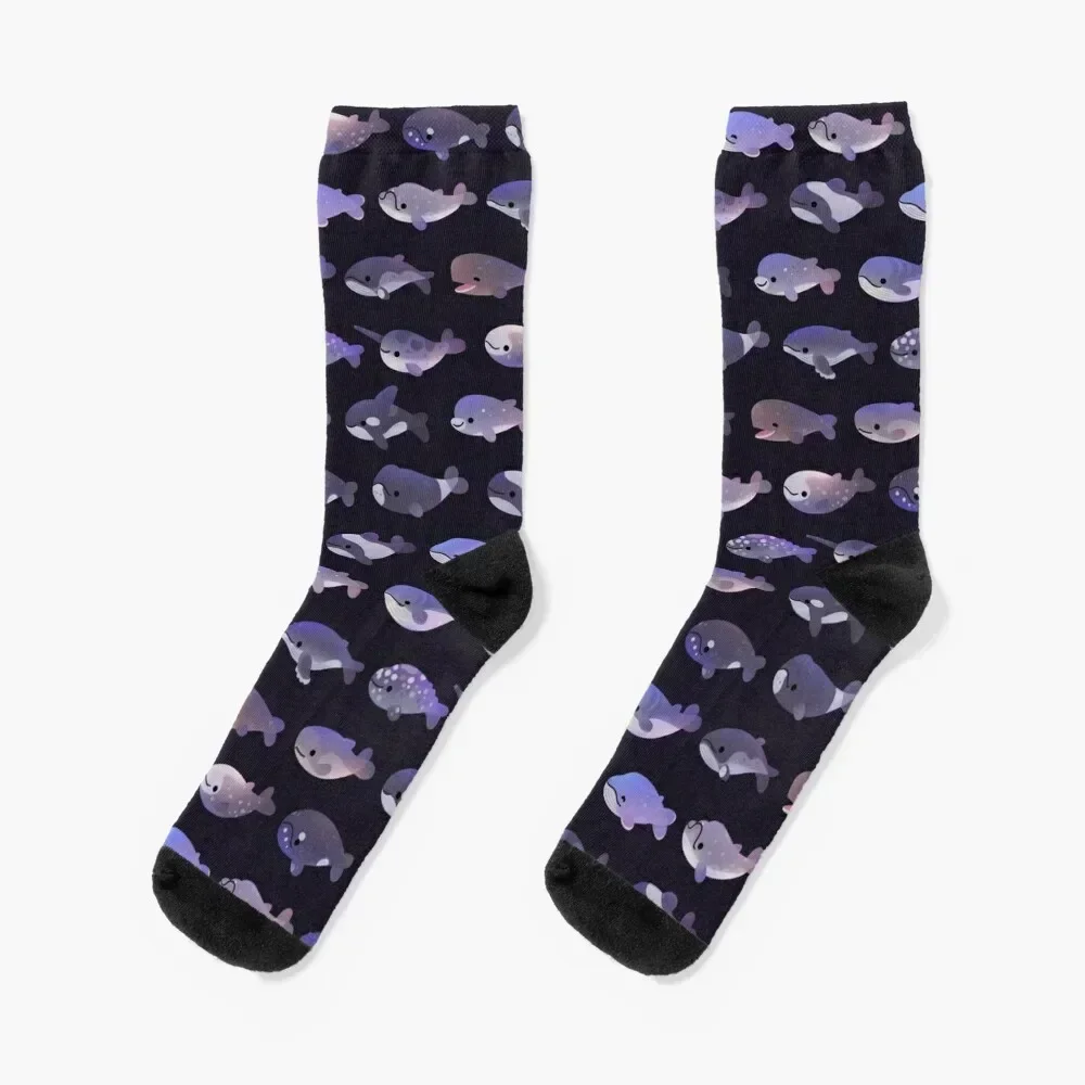 Whale Day Socks christmass gift New year's gift floor Socks Ladies Men's