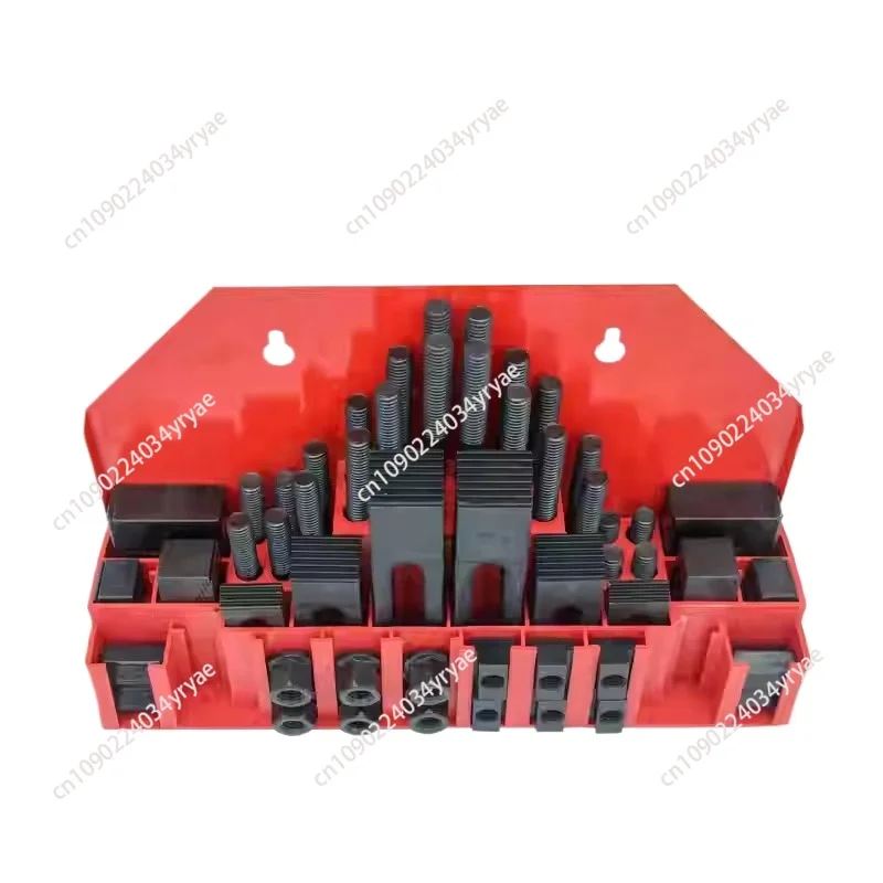 Hardened Combination Platen 58-piece Set, Tool Combination Platen, Milling Machine Accessories Combination Fixture M10 M12 M16